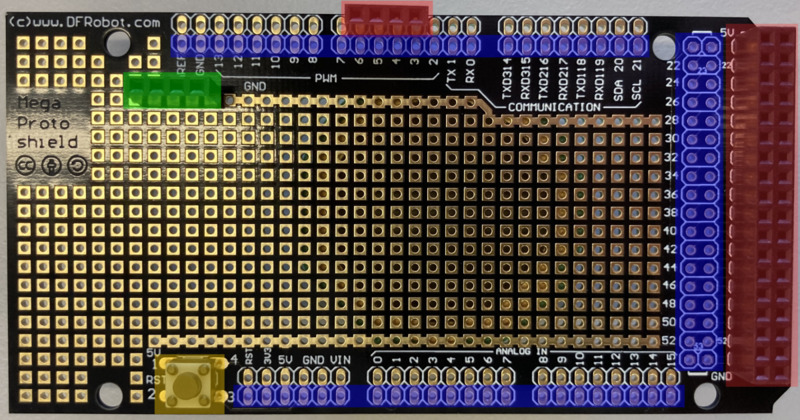 Proto shield with headers